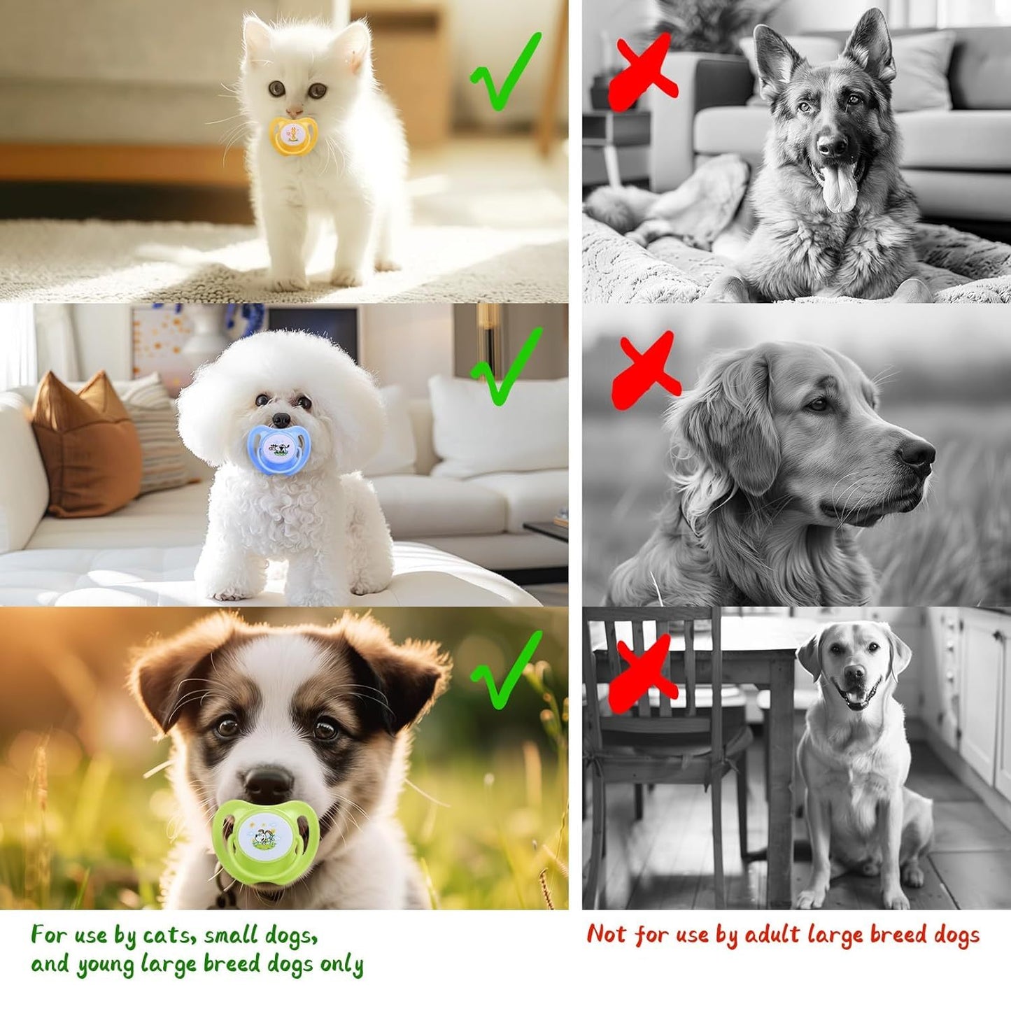 Dog Pacifiers For Small Dogs Kitten Pacifiers Puppy Teething Toys And Cat Chew Toys Essential Pet Supplies Puppy Essentials And Kitten Supplies