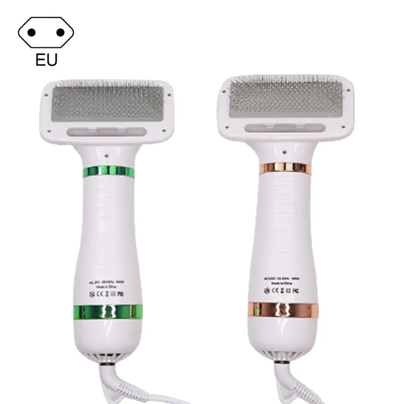 Precise Title: 2-in-1 Portable Pet Grooming Dryer and Comb
