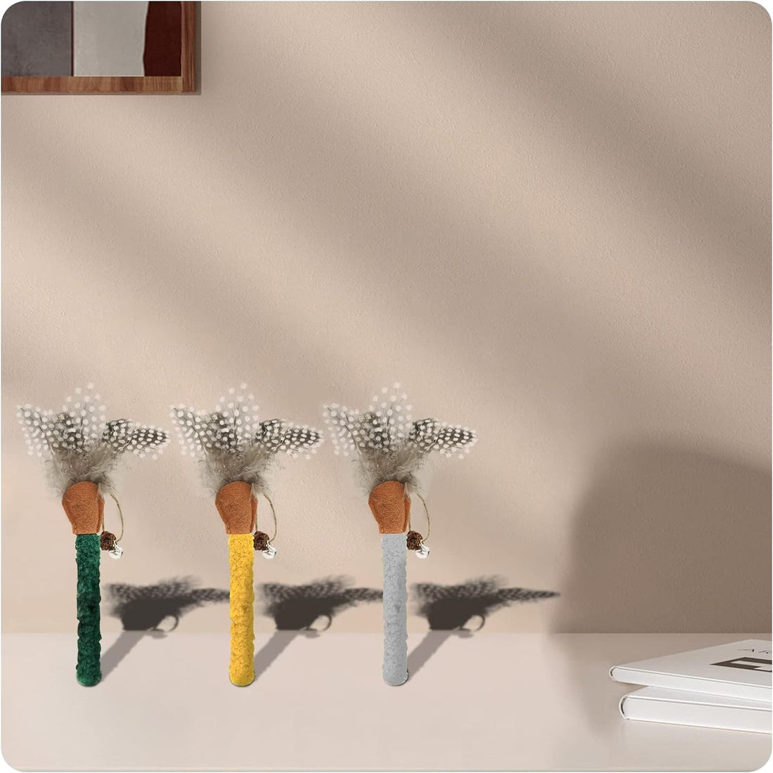 Why Your Cat Will Love the Cat Chew Sticks with Feather Toys