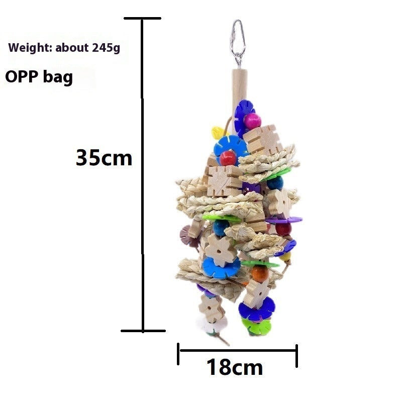 Keep Your Parrots Happy and Engaged with Our Gnawing Toy
