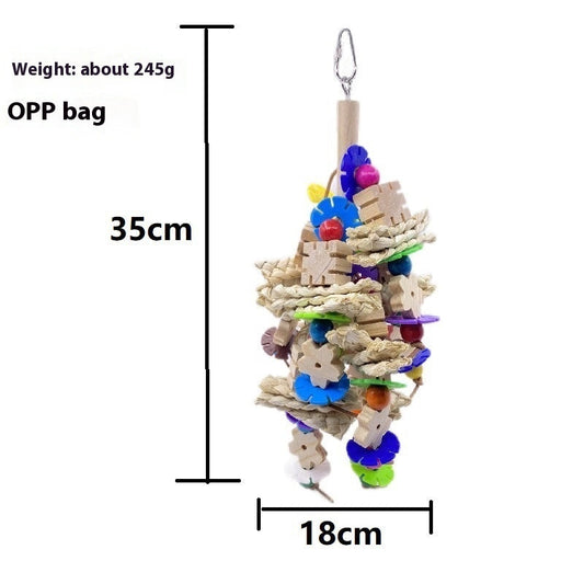 Keep Your Parrots Happy and Engaged with Our Gnawing Toy