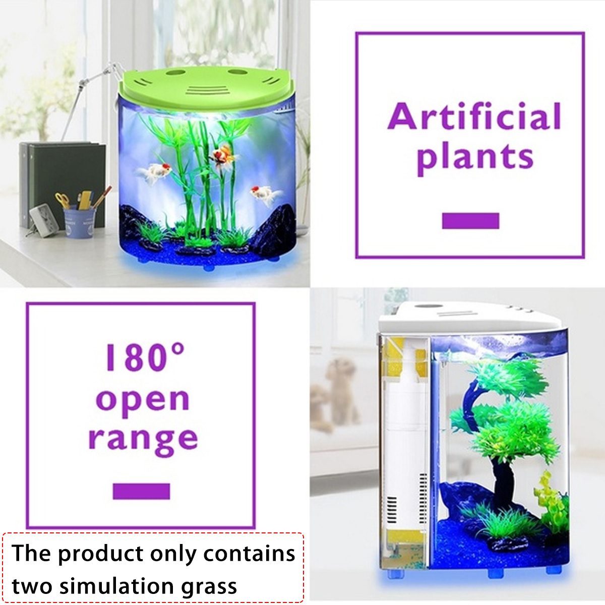 Ecological acrylic fish tank