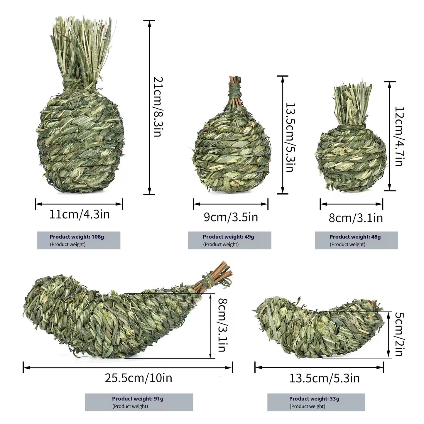 Different Pet Rabbit Relieving Stuffy Toys A Variety Of Timothy Grass Pet Supplies Totoro Guinea Pig Bite And Gnaw Molar Snacks