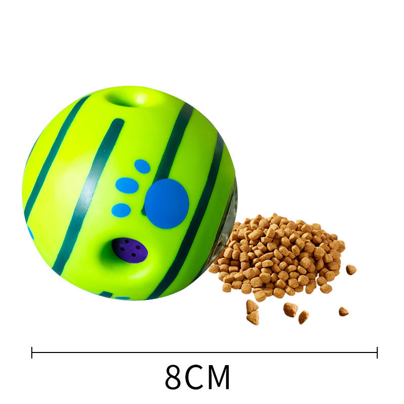 Dog Toy Rolling Sounding Leaking Food Ball Inflated Ego Ball Giggle Ball Biting And Leaking Food Sounding Ball