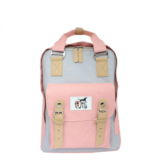 Biggdesign Cats Backpack with USB Port, Pink