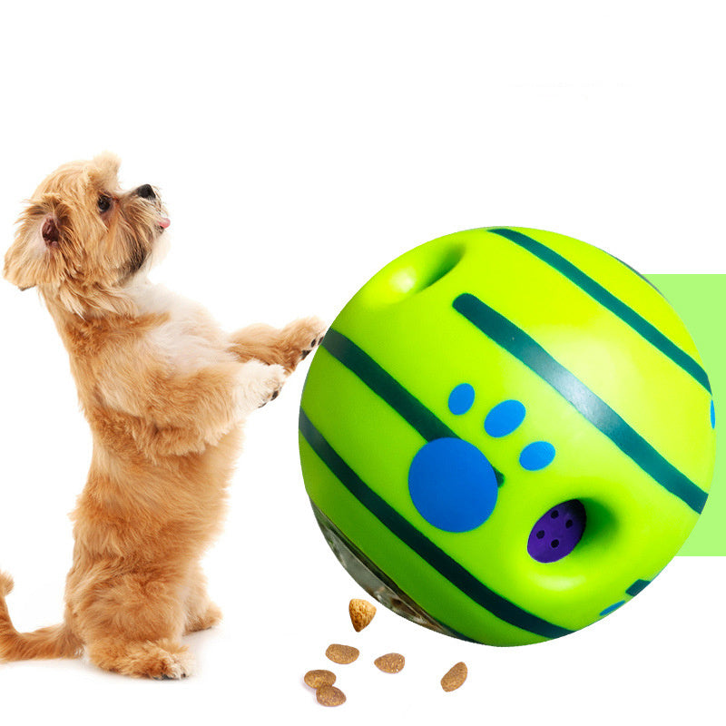 Dog Toy Rolling Sounding Leaking Food Ball Inflated Ego Ball Giggle Ball Biting And Leaking Food Sounding Ball