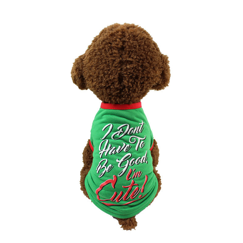 Dog Christmas vest