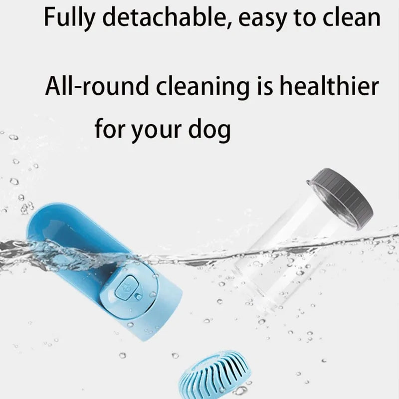 Portable Pet Water Bottle Feeder for Dogs: Travel Drinking Bowl