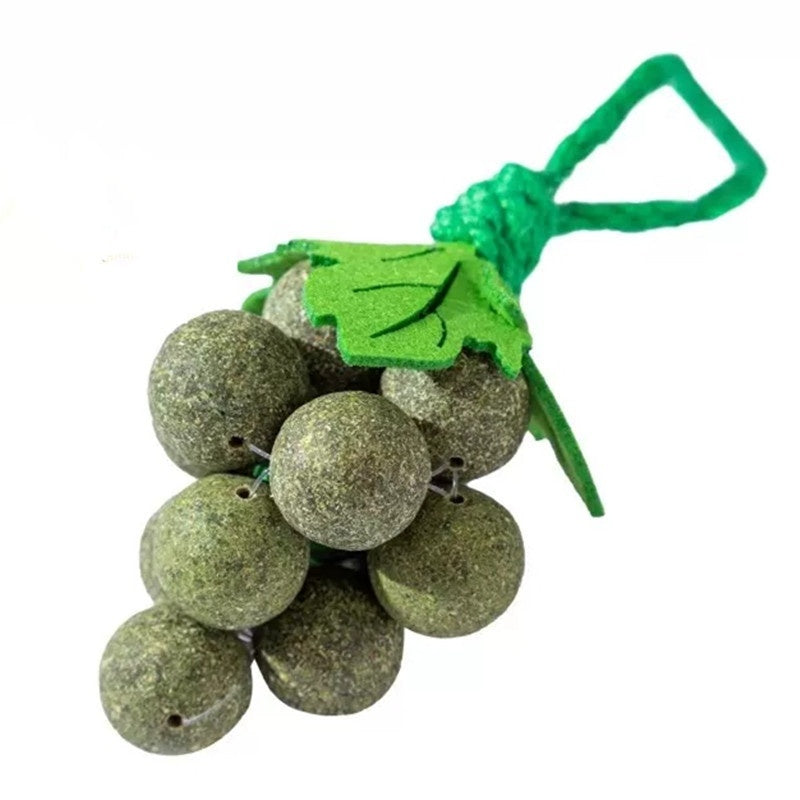 Mint Grape Cluster Teaser Molar Cat Toy