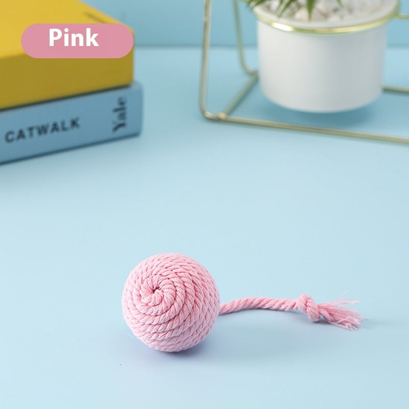 Sisal Ball Grinding Claw Cat Toy