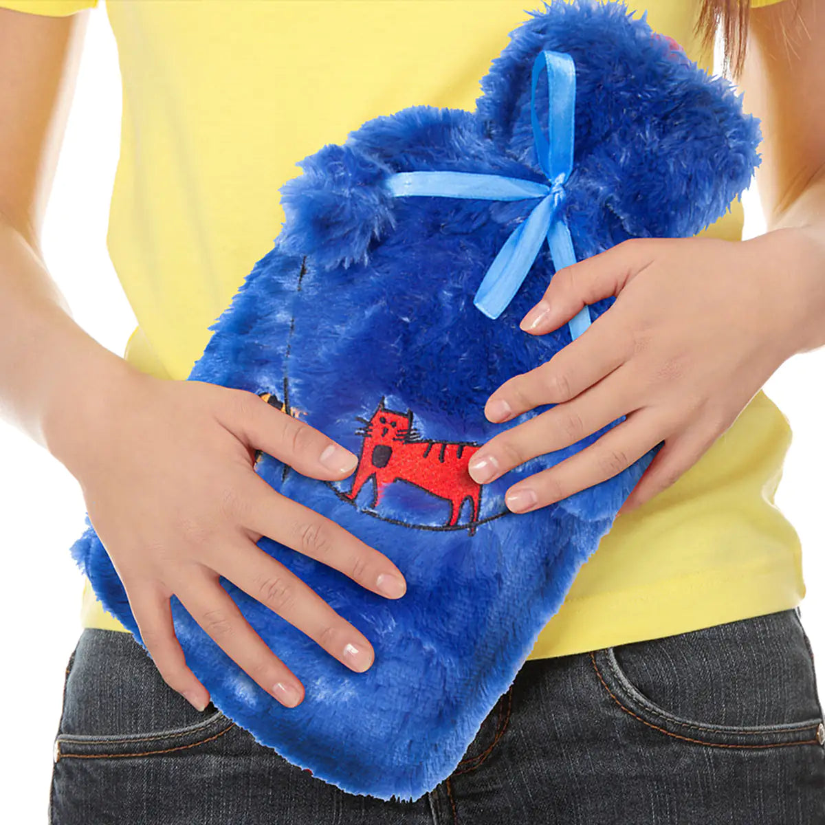 Biggdesign Cats Blue Hot Water Bottle