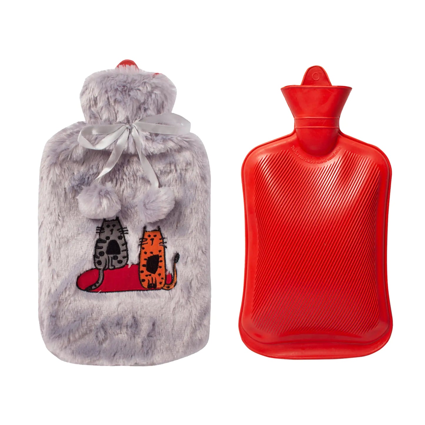 Biggdesign Cats Gray Hot Water Bottle