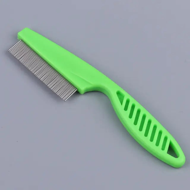 Pet Stainless Steel Comfortable Flea Comb For Dog And Cat