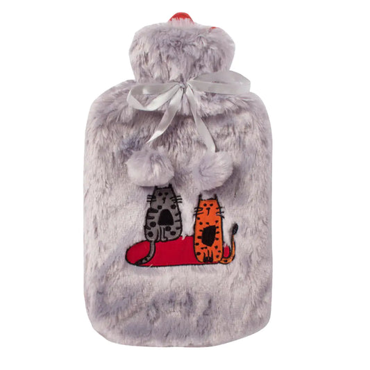 Biggdesign Cats Gray Hot Water Bottle