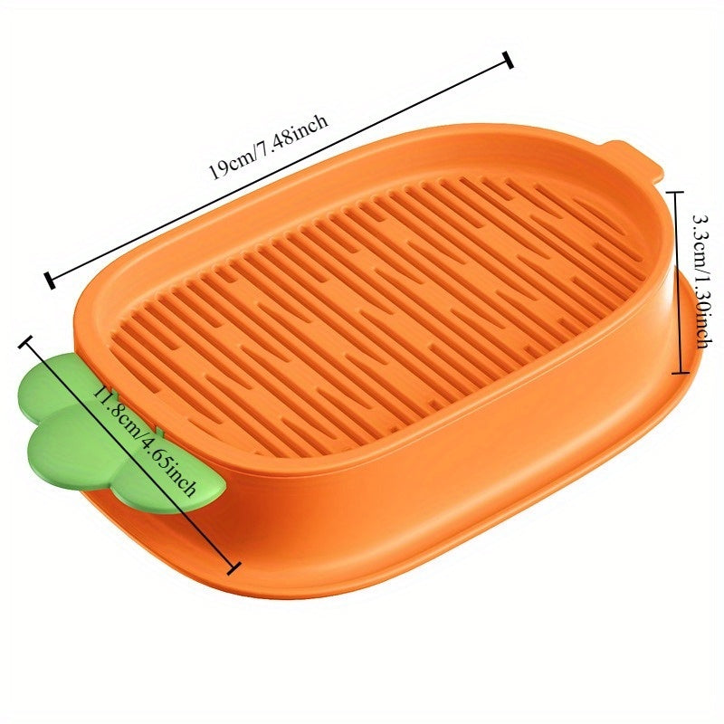 Carrot Design Cat Grass Growth Kit Grass Planting Box Plastic Pet Grass Tray Pet Supplies Including Seeds