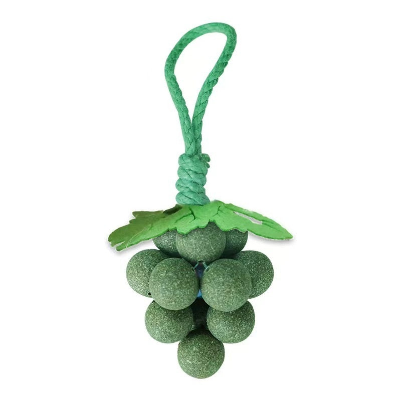 Mint Grape Cluster Teaser Molar Cat Toy