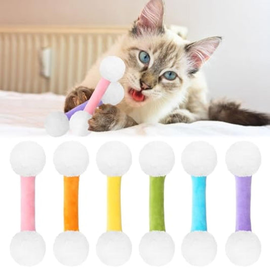 Swabs Catnip Toys Set Of Soft Plush Cat Kicker Toys Interactive Kitty Kick Sticks For Cat Lovers Gift Sturdy Cat Teething Chew Toy For Cat