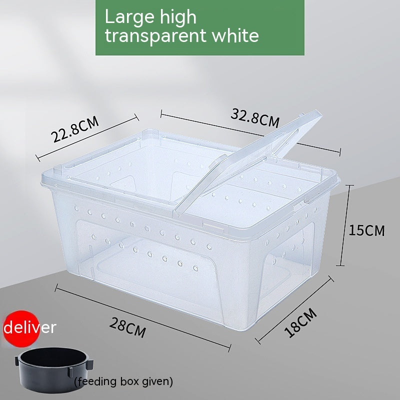 Silkworm Feeding Pet Box Turtle Jar