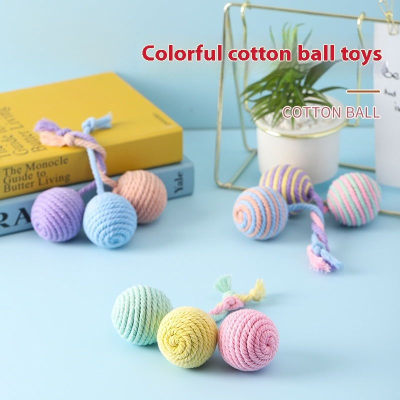 Sisal Ball Grinding Claw Cat Toy