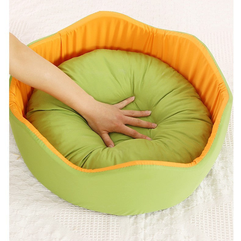 Ice Silk Nest Pet Dog Bed Breathable