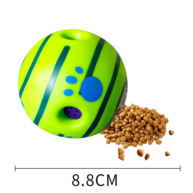 Dog Toy Rolling Sounding Leaking Food Ball Inflated Ego Ball Giggle Ball Biting And Leaking Food Sounding Ball