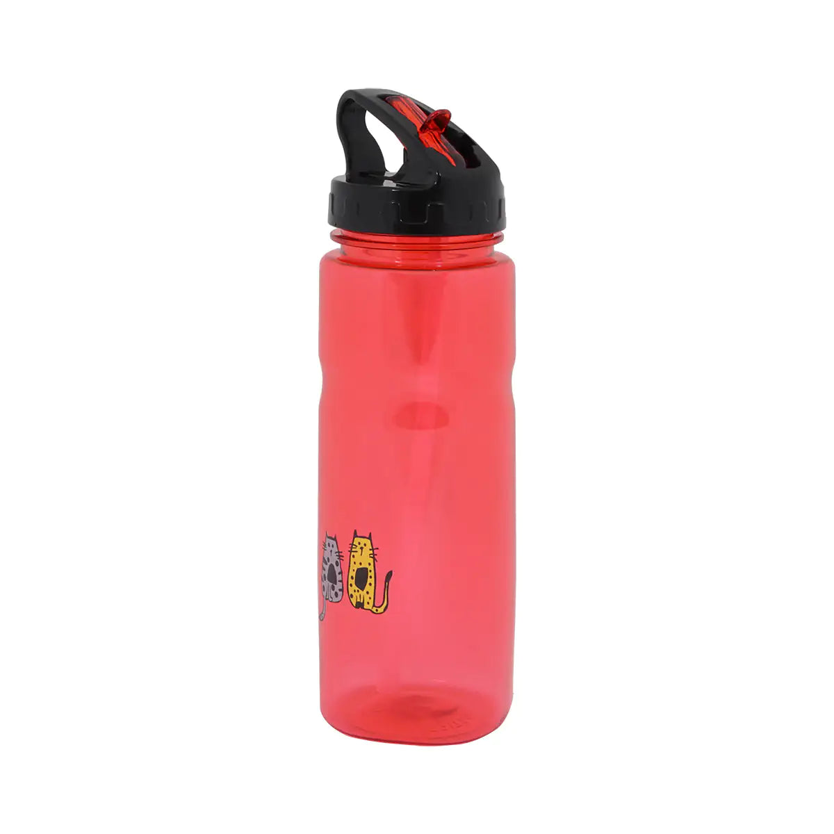 Biggdesign Cats Tritan Flask 650 ml Red